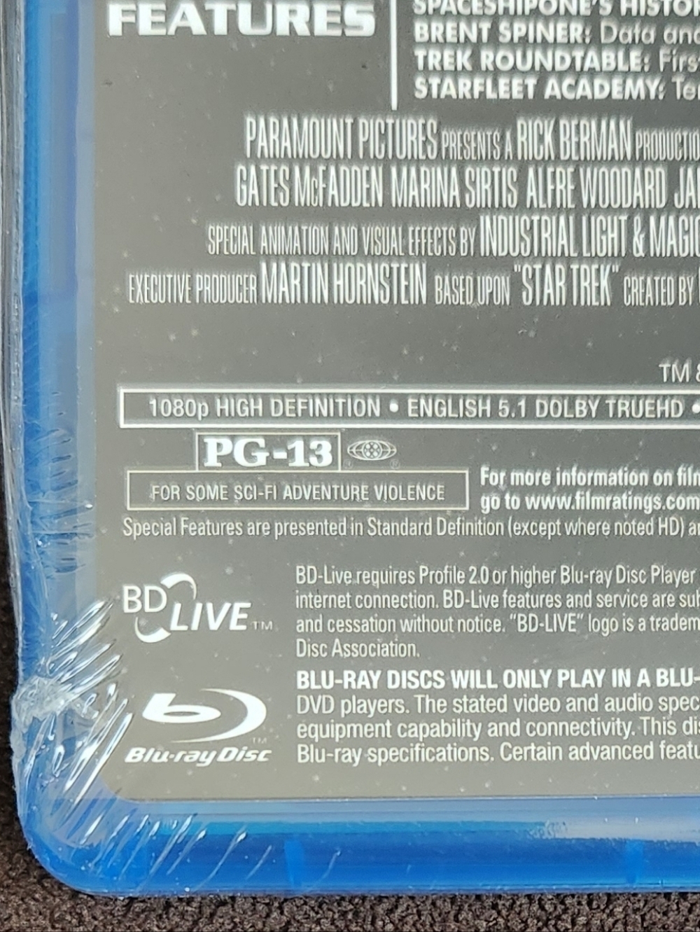 🖖 Star Trek: First Contact - Blu-ray (New & Factory Sealed!) 🖖 - Picture 3 of 8